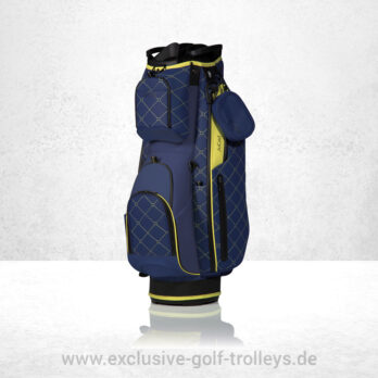 JuCad Golfbag First Class Dunkelblau Gelb