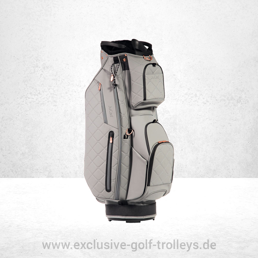 JuCad Golfbag First Class Grau Rose 1 JuCad Golfbag First Class Grau Rose