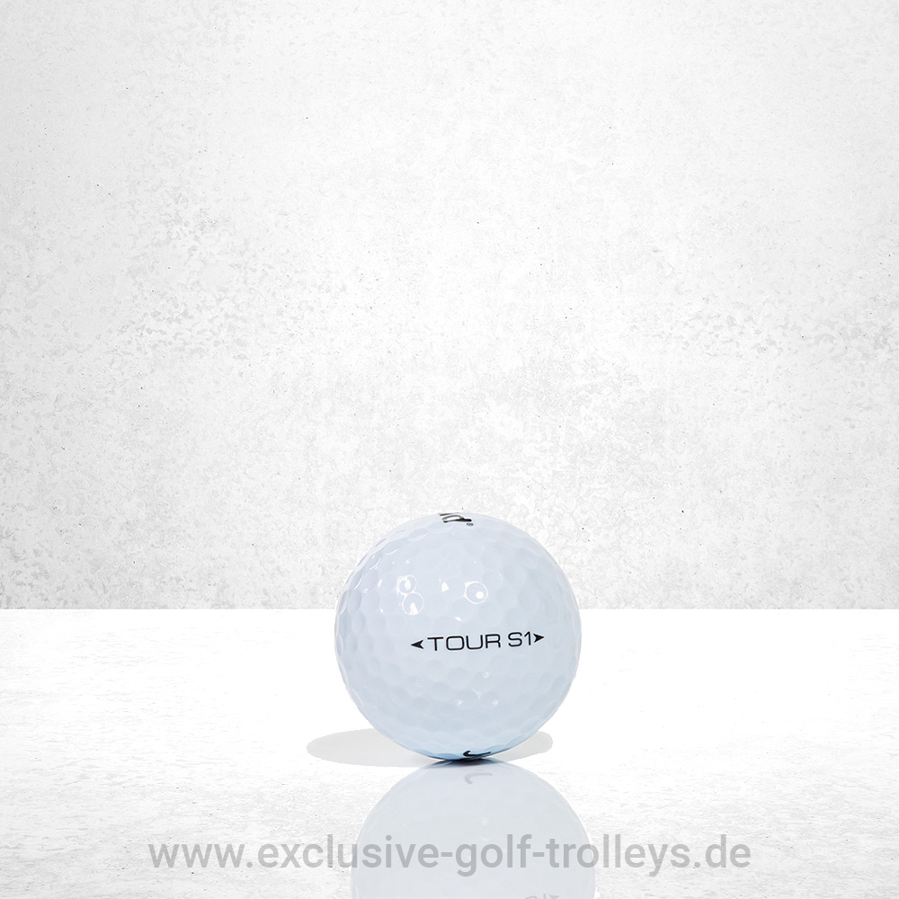 JuCad Golfbälle Tour S1 Premium 4 JuCad Golfball Golfbälle Tour S1, Weiß, soft und lang, optimale Kontrolle, premium Golfball, 12 Golfbälle