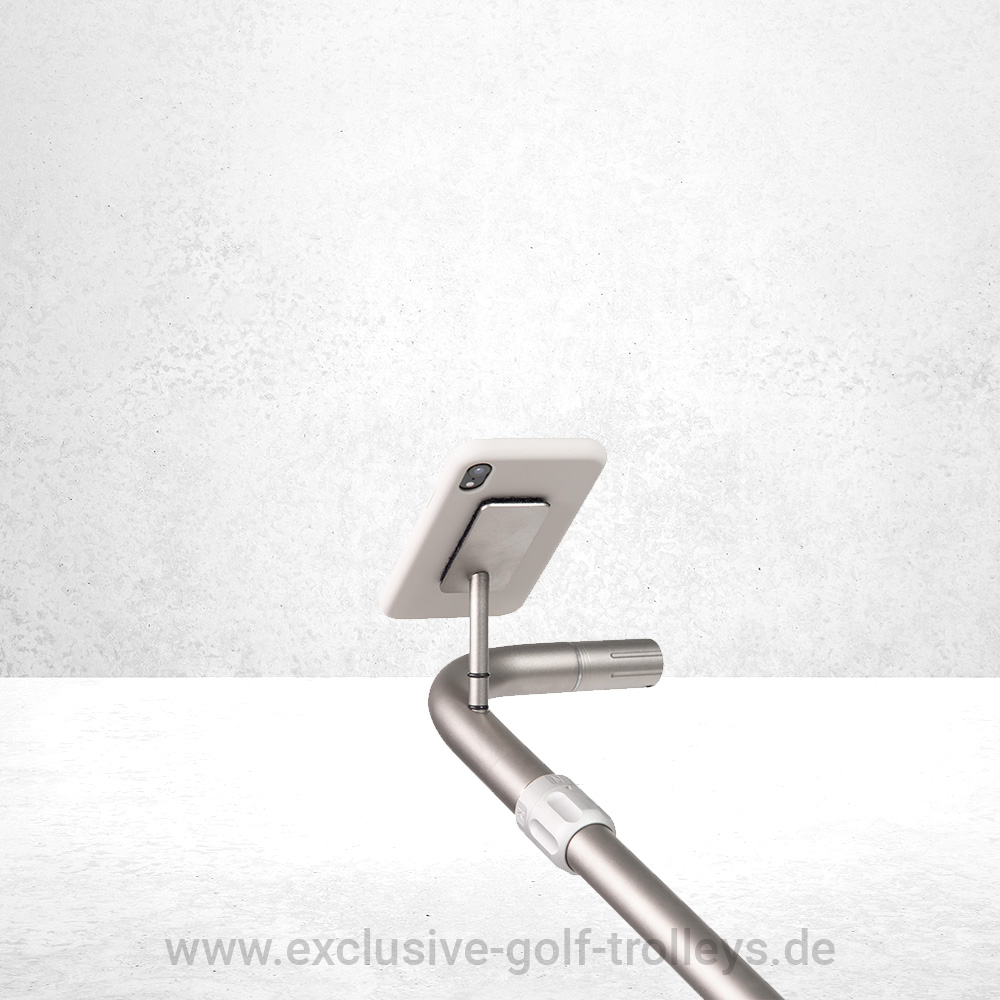 JuCad Kletthalterung für Smartphones 1 JuCad Handyhalterung Klett