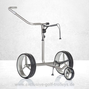 JuCad Junior Drive Golftrolley Edelstahl