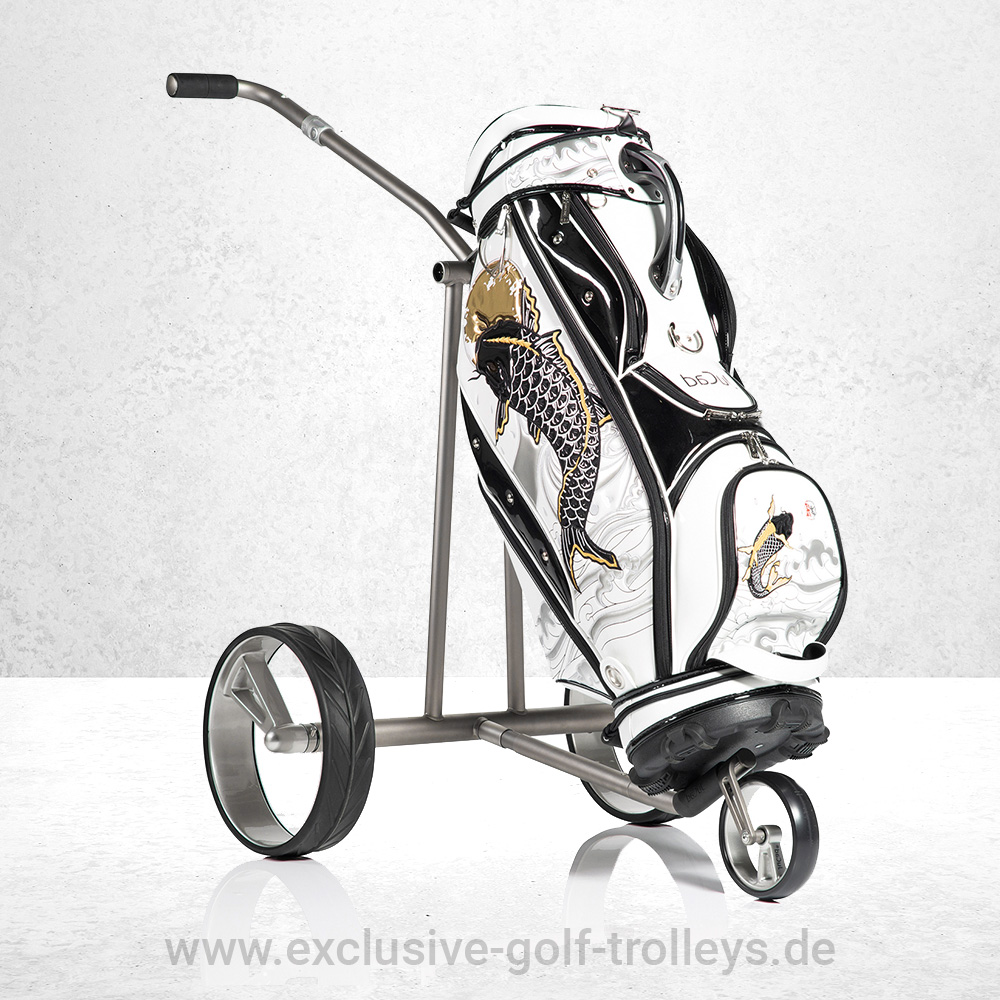 JuCad Phantom Titan 2.0 Golftrolley 2 Elektrotrolley JuCad Phantom eX Titan 2.0 Golftrolley Caddy Golfcaddy