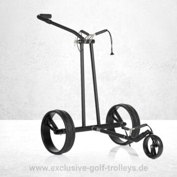 JuCad Phantom Titan 2.0 Golftrolley Black on Black