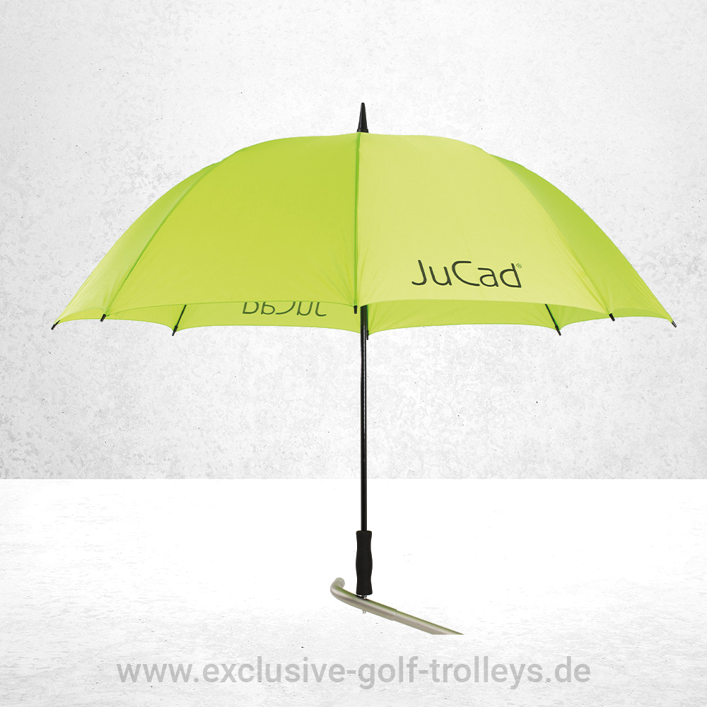 JuStar SILVER Golftrolley Set incl. Golfbag "Manager Aquata" 4 JuCad Schirm