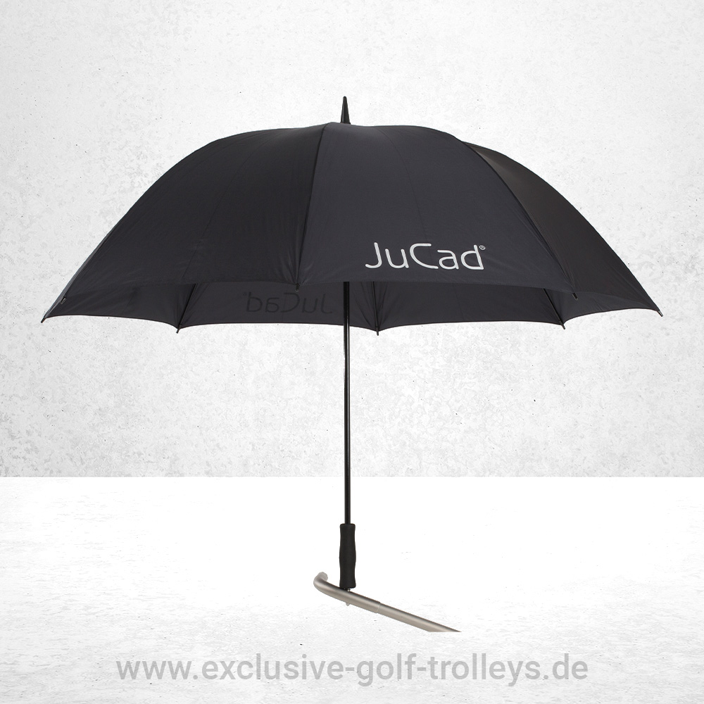 JuCad Carbon Travel 2.0 Nero SV Golftrolley 9 JuCad Schirm