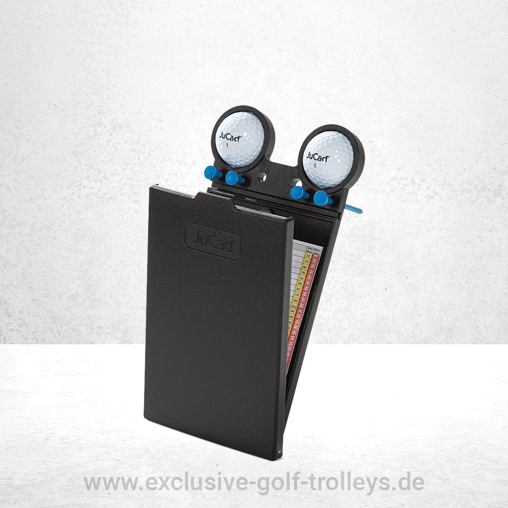 JuCad Titan Drive SL 1.0 Master Golftrolley Set 9 Scorekartenhalter JuCad