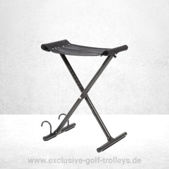 JuStar Golfersitz für Golftrolley Schwarz