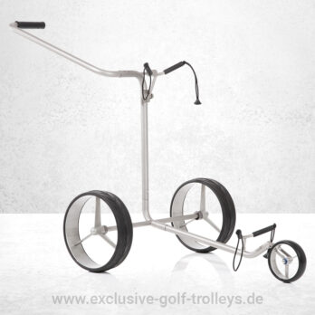 JuCad Titan 3-Rad Golftrolley mit Tasche