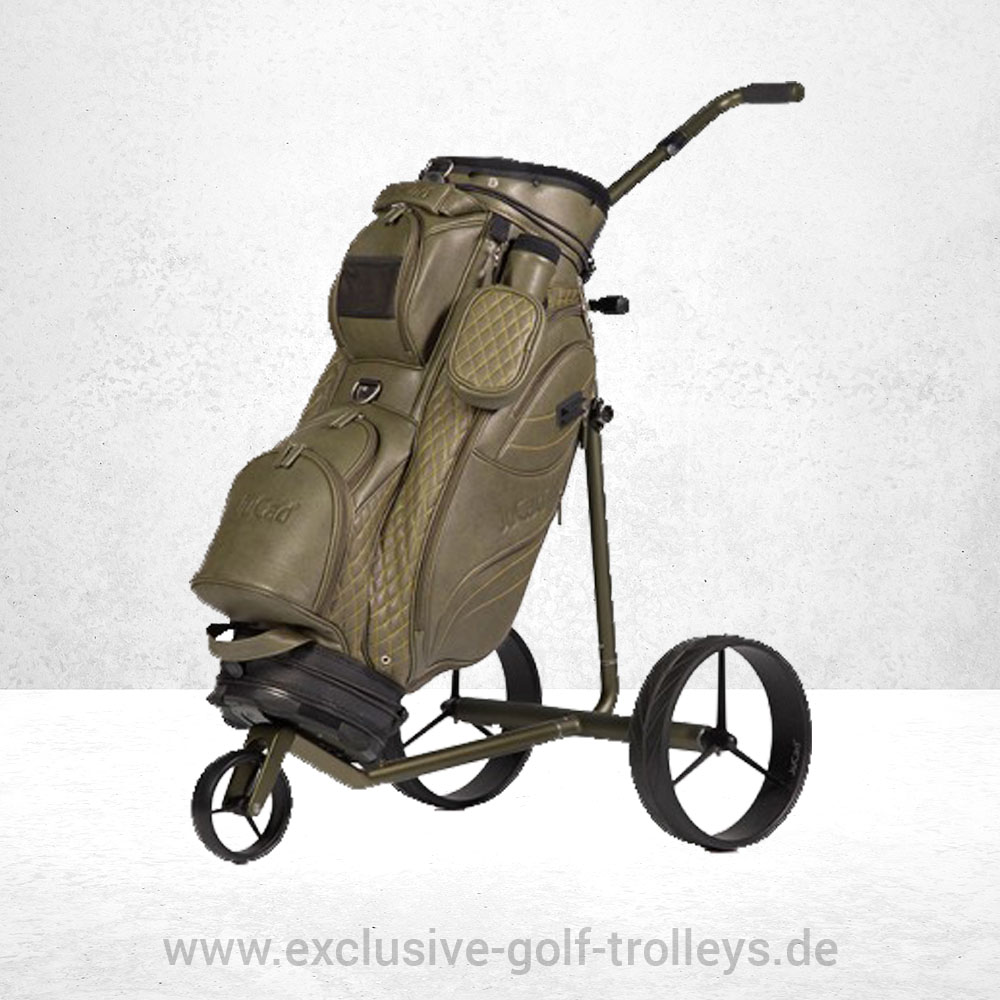 JuCad Carbon Travel 2.0 Verde Black Golftrolley 2 JuCad Carbon Travel 2.0 Verde Black Golftrolley – Bild 2