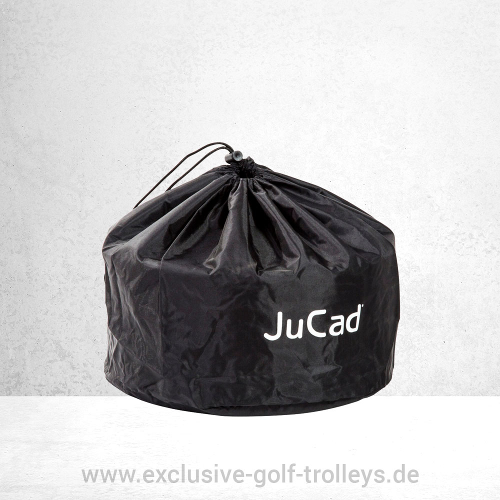 JuCad Phantom Titan 2.0 eX Golftrolley 12 JuCad Räderbeutel Schwarz für JuCad Felgen und JuCad Reifen, JuCad Rädertasche, JuCad Felgentasche,