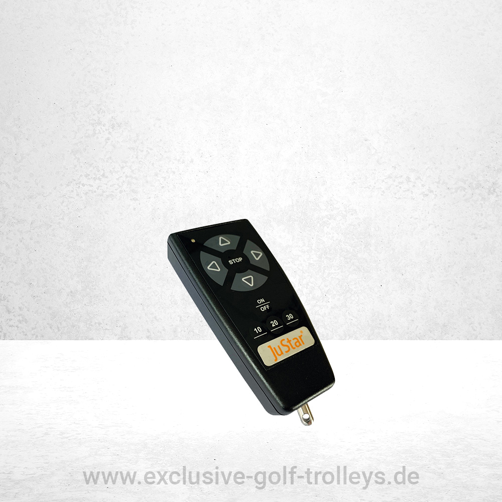 JuStar Black 1.0 Set 9 JuStar Fernbedienung, JuStar Fernsteuerung, JuStar Golftrolley Golfcaddy, JuStar Zubehör