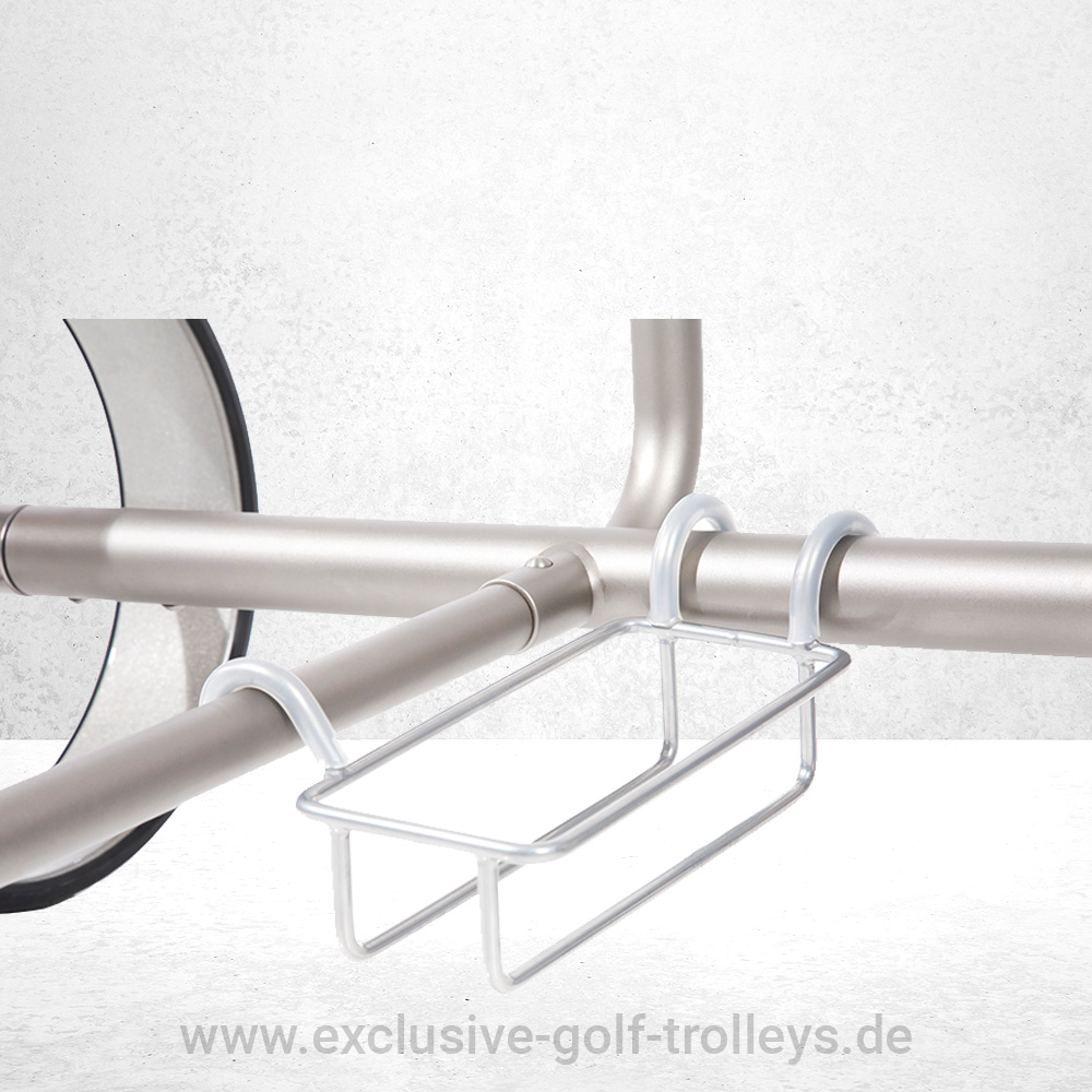 JuStar Powerpack Akkuhalterung Silberfarben 1 JuStar Powerpack Halter, JuStar Akkuhalterung Silbermetallic,