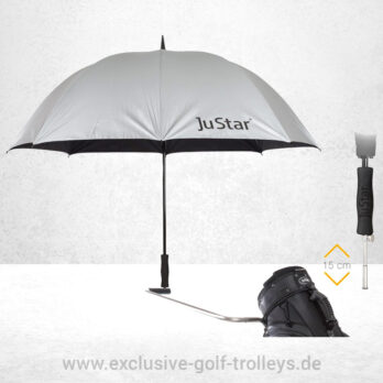 JuStar Golfschirm Teleskop UV Protection