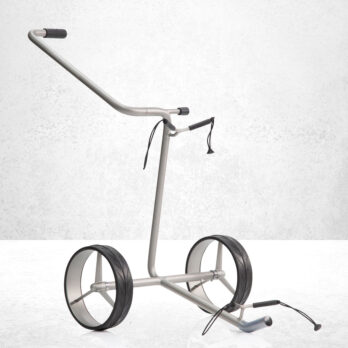 JuStar Silver 2-Rad Golftrolley