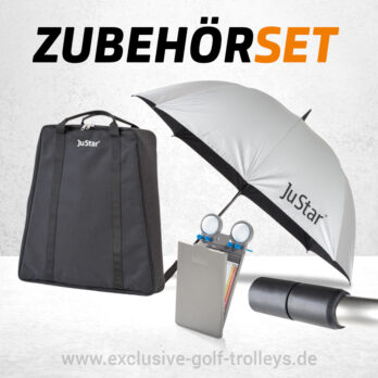 JuStar Zubehör Set für Silver, Black Series, Carbon light