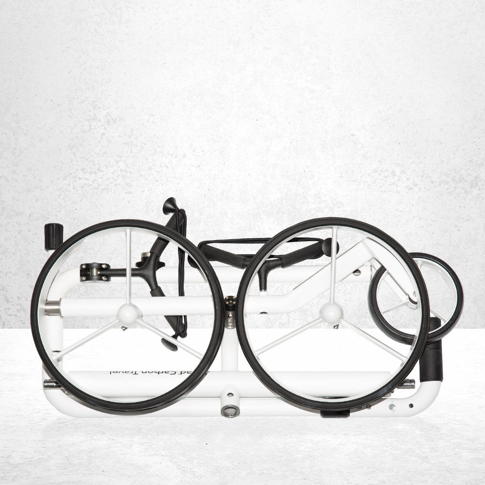 JuCad Carbon Travel 2.0 Bianco SV Golftrolley 6 JuCad Carbon Travel Bianco 2.0, JuCad Carbon, Weiß matt Lackierung, JuCad Bianco 2.0,