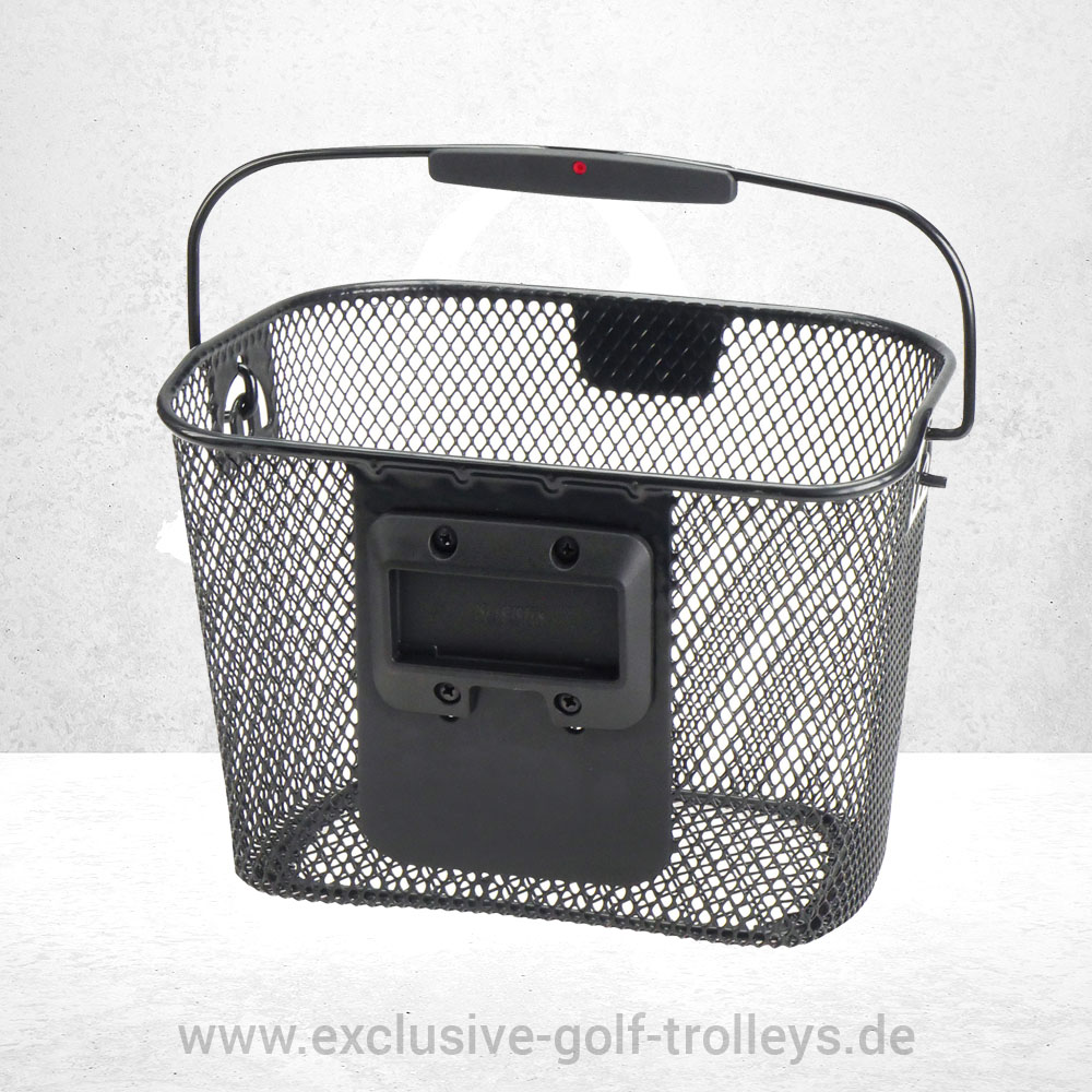 KLICKfix Mini Korb für JuCad JuStar Golftrolleys 3 KLICKfix Adapter JuCad Golf JuCad Golfcaddy, JuCad Golftrolley, JuCad JuStar, Reisenthel, KLICKfix Zubehör, JuCad Golftasche JuCad Golfbag, JuCad Bikebasket,