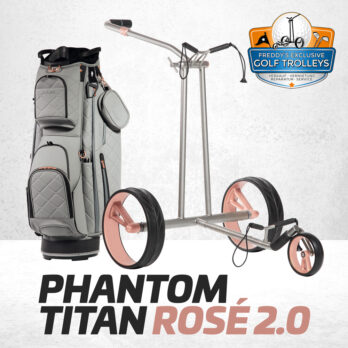 JuCad Phantom Titan Rose 2.0 Golftrolley