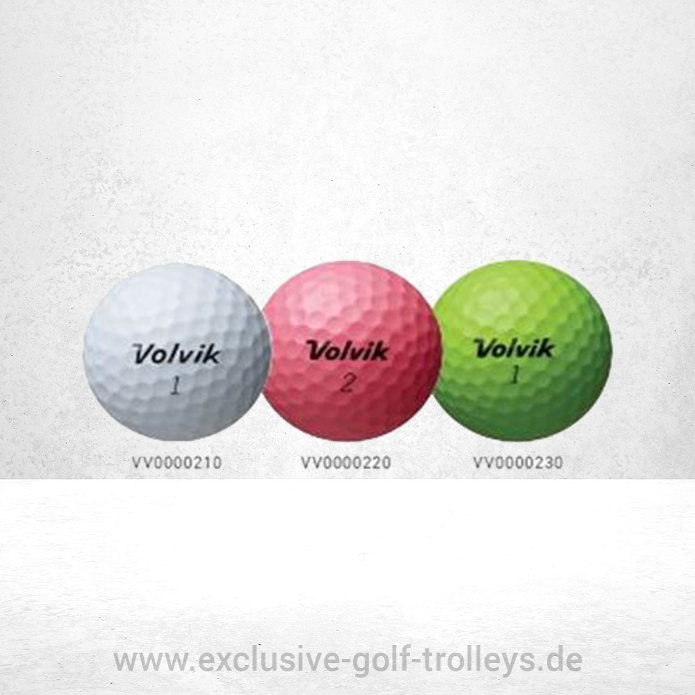 Volvik S4 Golfbälle grün 4 Volvik Golfball Golfbälle S3 S4 orange pink Weiß premium tour Ball Extrem soft NEU grün matt