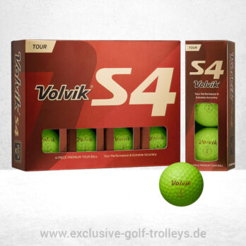 Volvik S4 Golfbälle grün