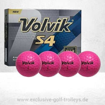 Volvik S4 Golfbälle pink