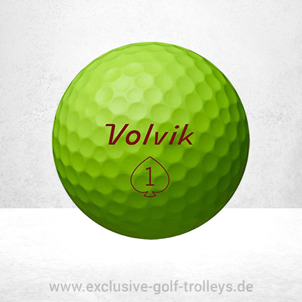 Volvik S4 Golfbälle grün 2 Volvik Golfball Golfbälle S3 S4 orange pink Weiß premium tour Ball Extrem soft NEU grün matt