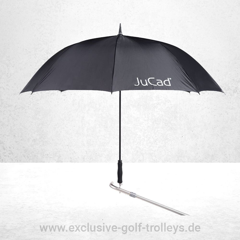 JuCad Titan Drive SL 1.0 Master Golftrolley Set 11 JuCad Schirm Automatik