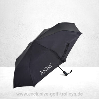 JuCad Automatik Taschenschirm Schwarz 103 cm Durchmesser
