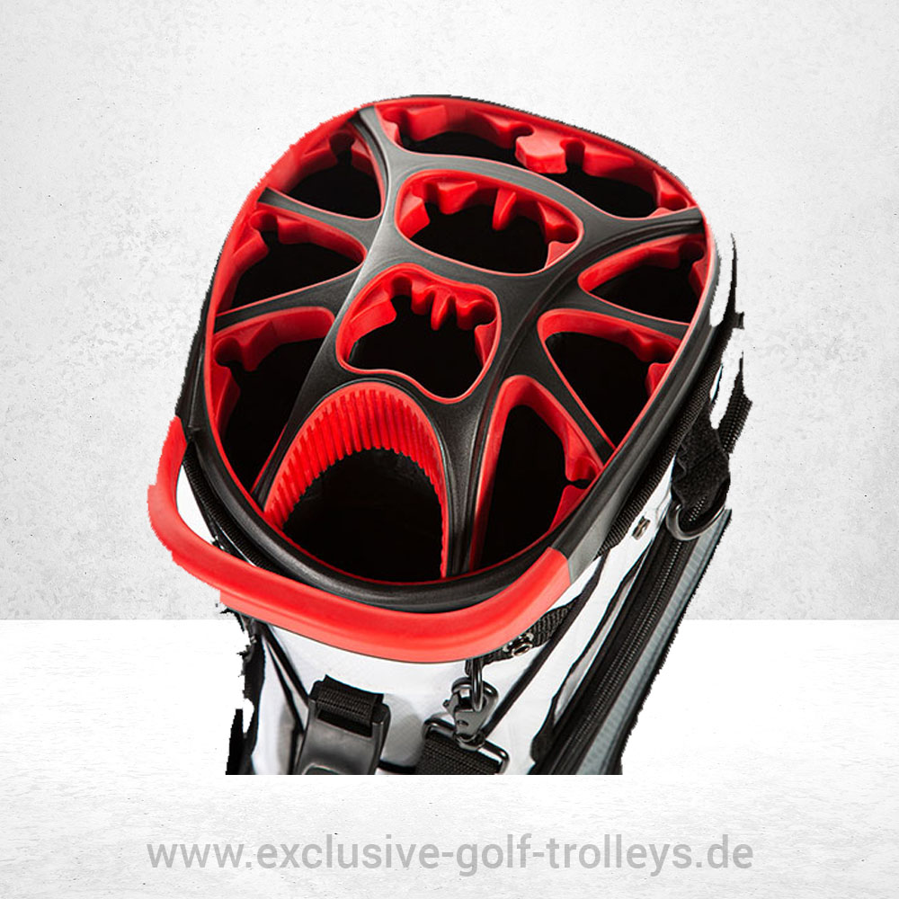 JuCad Golfbag Fly 2in1 Weiß 6 JuCad Golfbag Fly 2in1 Weiß – Bild 6