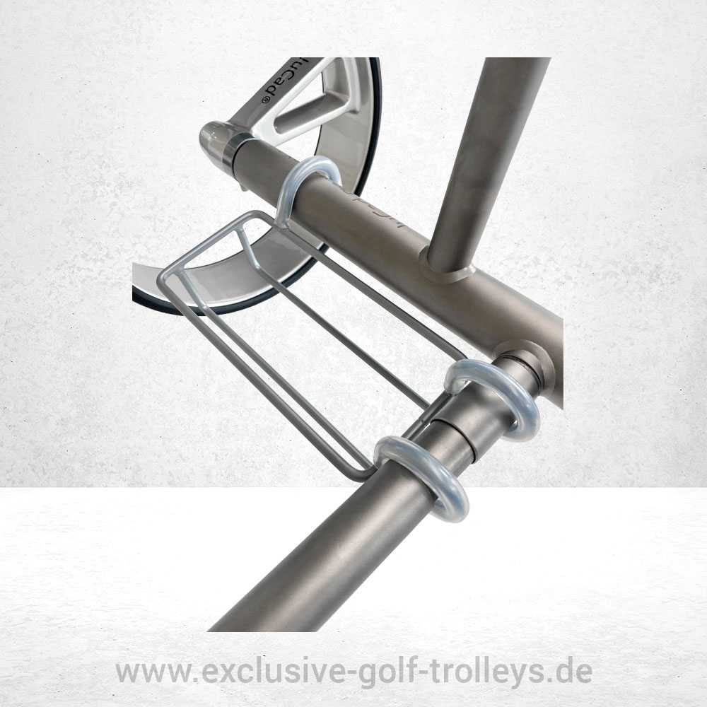 JuStar Powerpack Akkuhalterung Silberfarben 3 JuCad Akkuhalterung Schwarz oder Silber