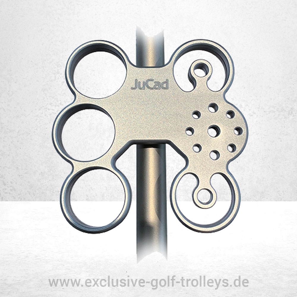 JuCad Tablet Schwarz 2 JuCad Tablet für Golfcaddy, Tablet für Caddy JuCad, JuCad Zubehör, Edelstahl JuCad, JuCad Ballhalter