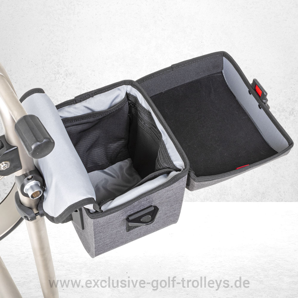 KLICKfix Aventour Compact Waterproof Grau 5 Klickfix Reisenthel Aventour für JuCad JuStar Golftrolleys Golfcaddy, Klickfix Aventour für JuCad, Klickfix für Aventour JuStar, Klickfix Golftasche, KLICKfix Golfbag, Klickfix Aventour Grau Wasserdicht