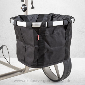 KLICKfix Bikebasket Oval für JuCad JuStar Golftrolleys