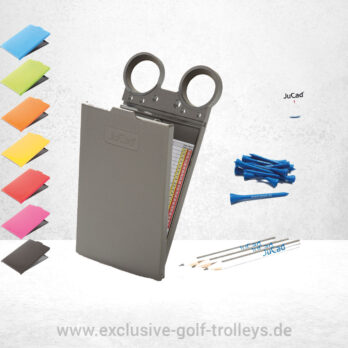 JuCad Scorekartenhalter Titanfarben