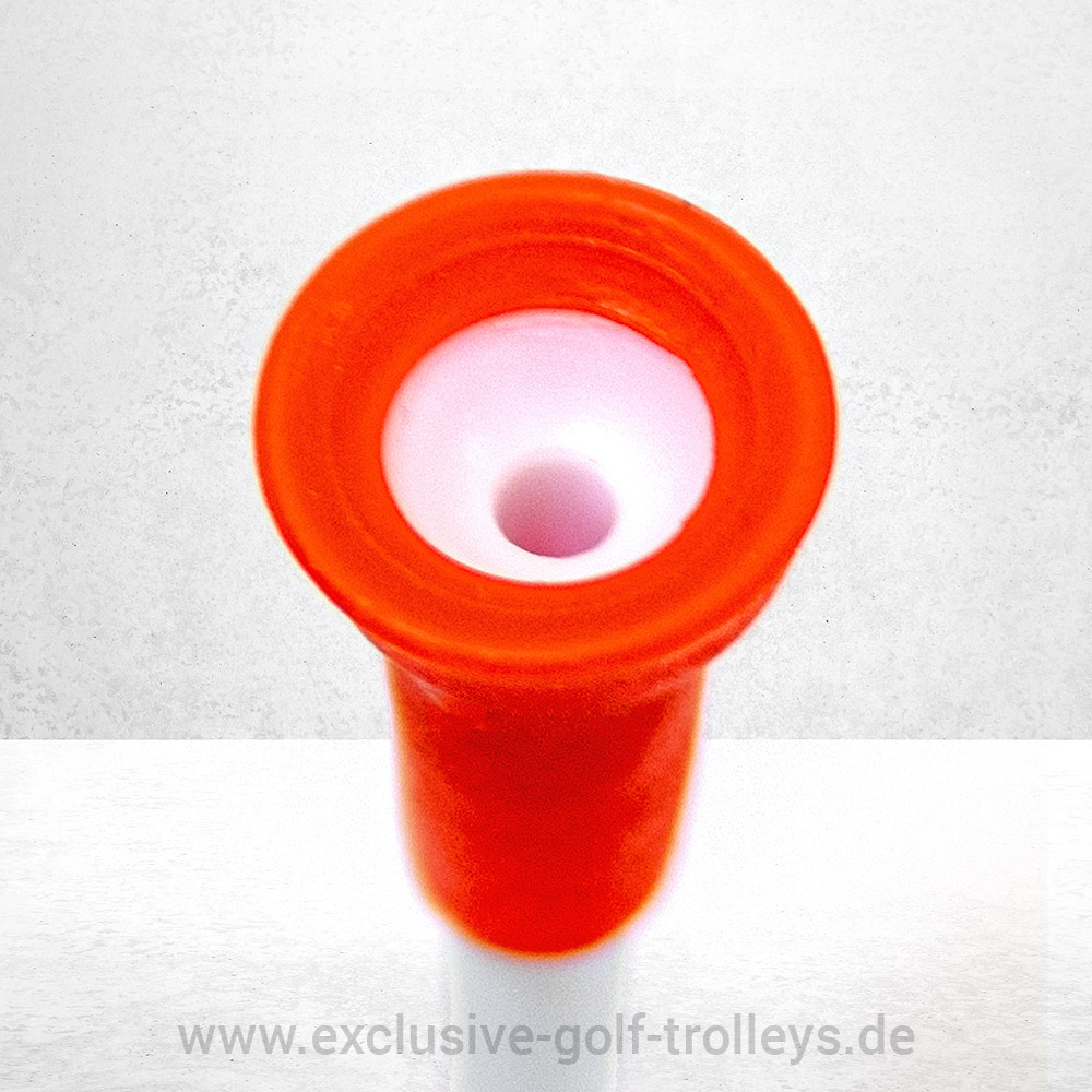 Freddys Rubber Tees 6 Freddys Rubbertees Rubber Tees Golftees Weiß Orange Blau unzerbrechlich langlebig FRT-BO