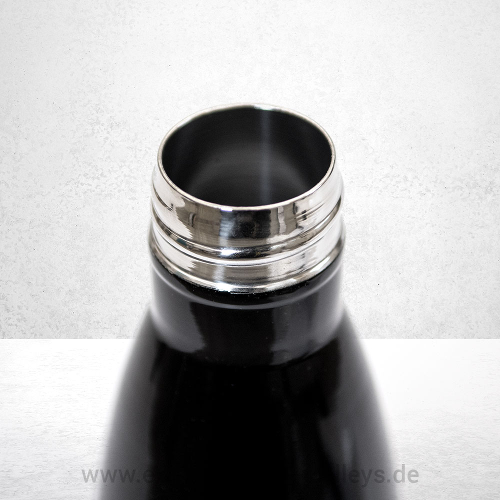 Edelstahl Trinkflasche 5 Freddys exclusive Golf Trinkflasche Edelstahl, 500 ml, Edelstahl Version,