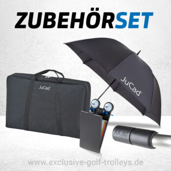 JuCad Zubehör Set Travel Schwarz
