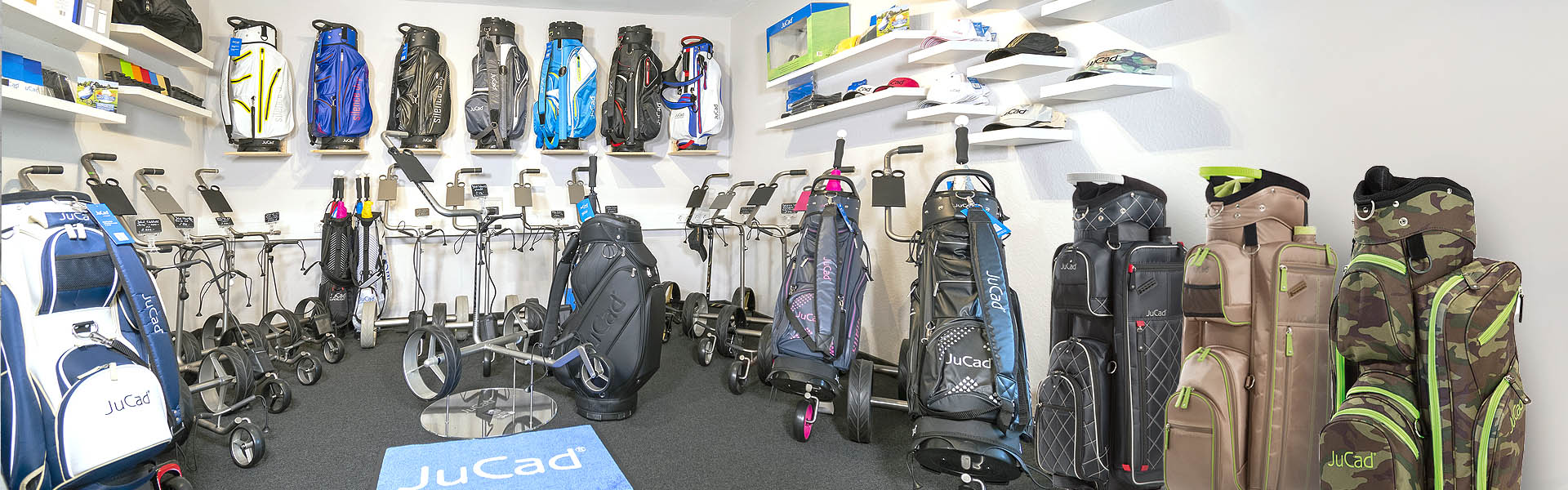 Freddys Exclusive Golftrolleys Jucad Justar 01 Freddys Exclusive Golf Trolleys Store in Bergisch Gladbach